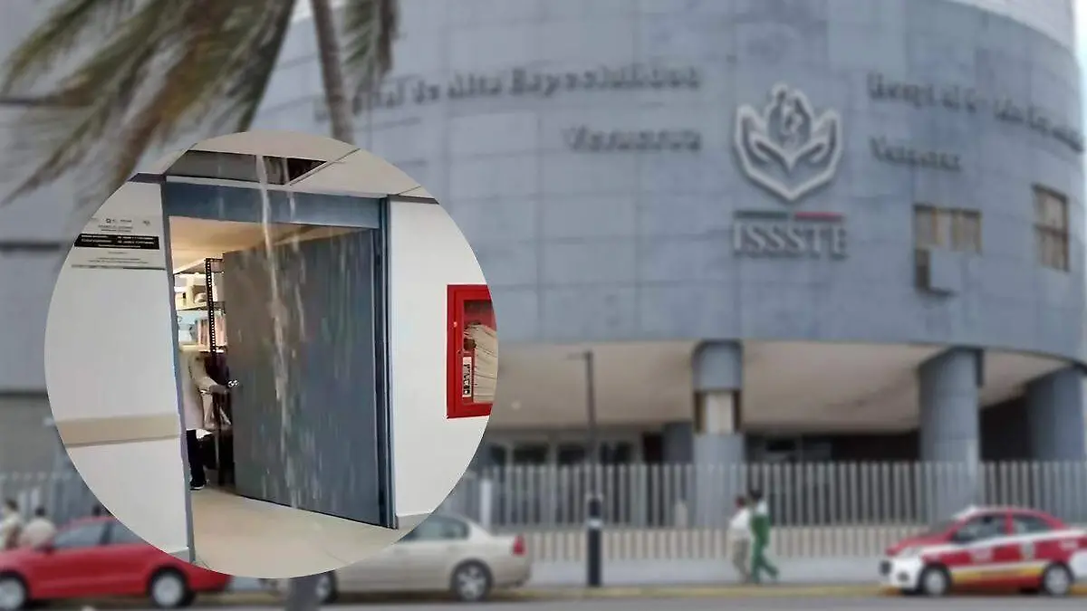 Inundación en hospital