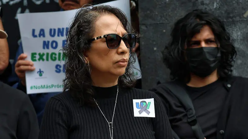 Marcha en Xalapa contra prórroga a Martín Aguilar Sánchez