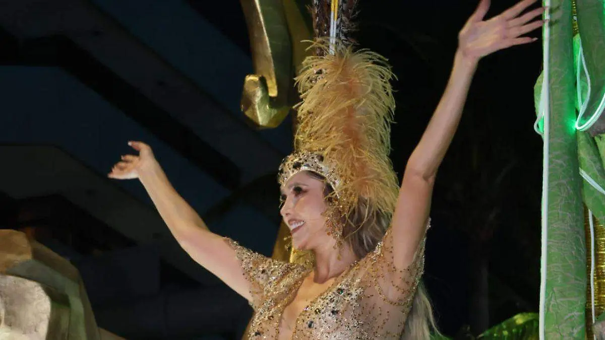 Marlene Favela en Carnaval de Veracruz