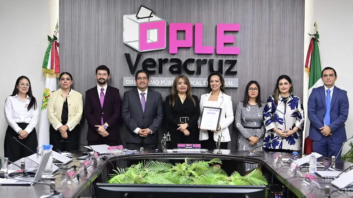 La magistrada electa Luz María López Aburto