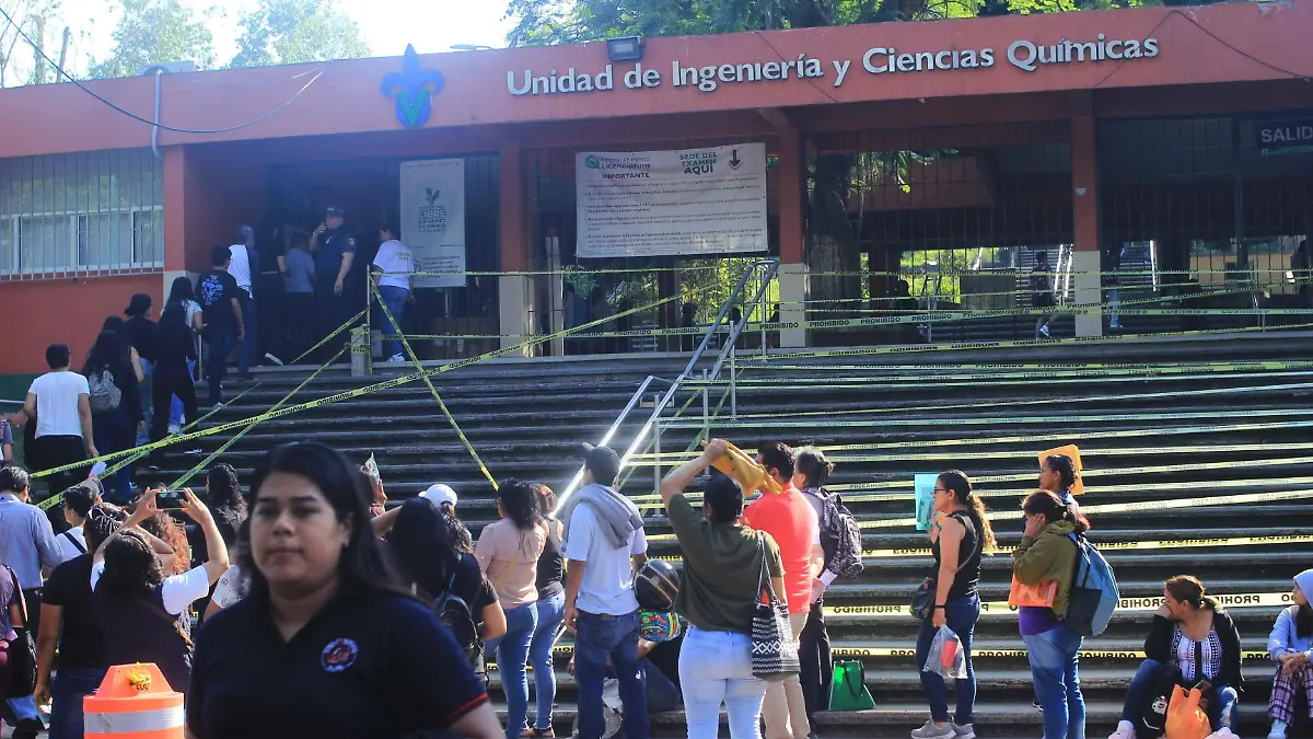 UV aspecto de examen