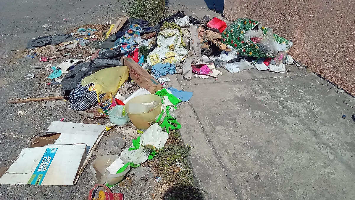 Basura en las calles