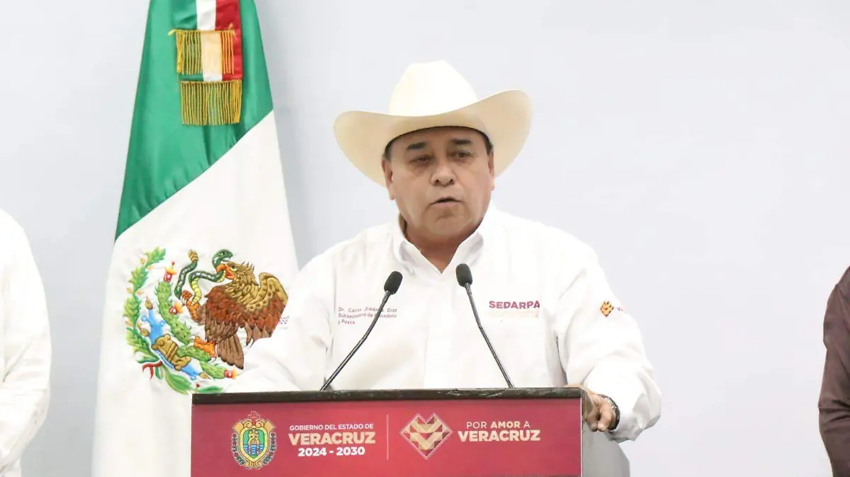 Carlos Jiménez Díaz, subsecretario de Desarrollo Agropecuario, Rural y Pesca (Sedarpa)