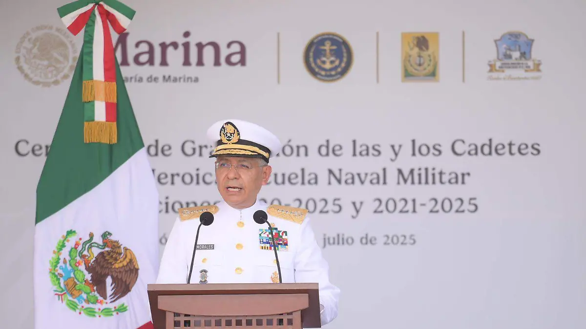  Secretario de Marina, Raymundo Pedro Morales Ángeles