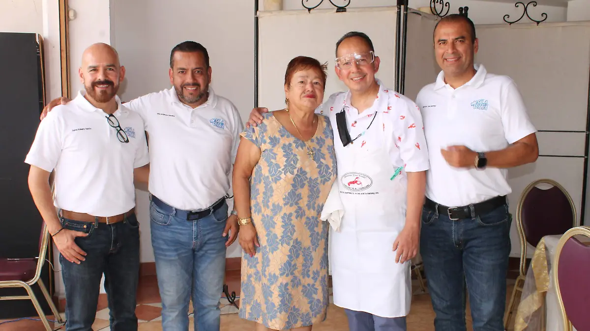 Erick Alcántara Ceballos, Yovanni Lima y Carlos García de CAYE 4, son los encargados de la organización de este gran evento deportivo