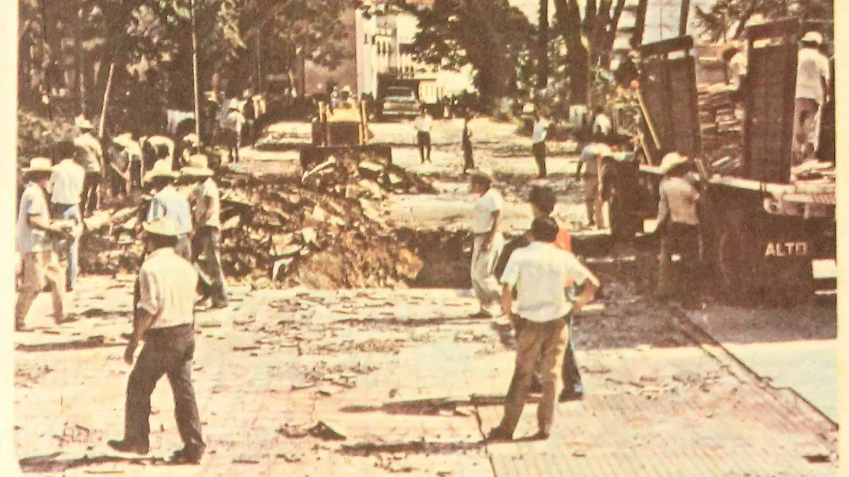 Inicio del viaducto en Xalapa