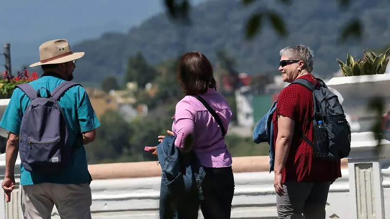Turistas en Xalapa