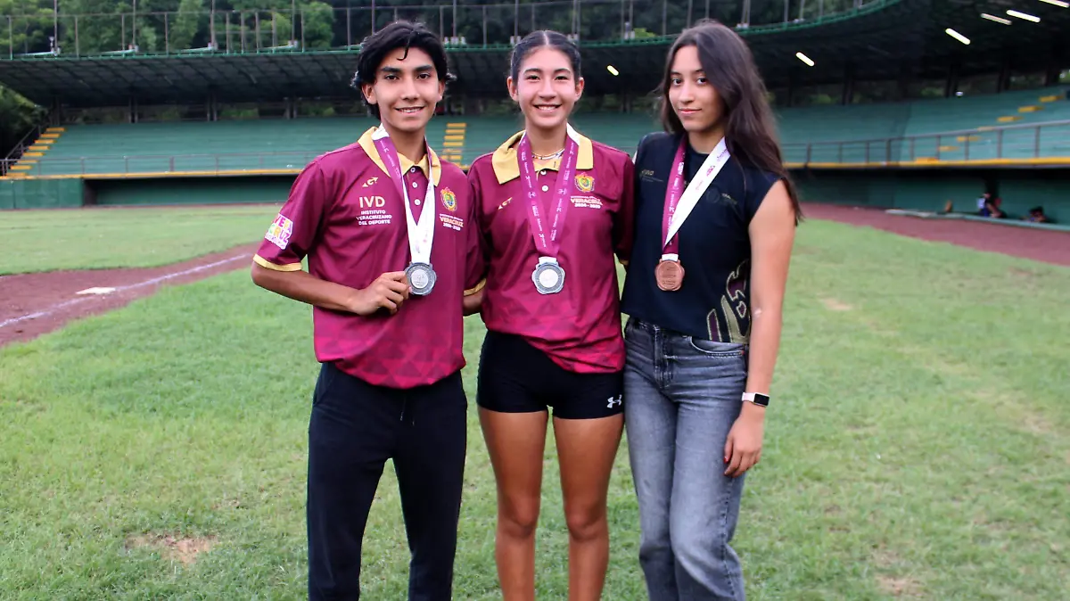 Los tres se formaron en Star Runner y ahora son una grandes atletas 