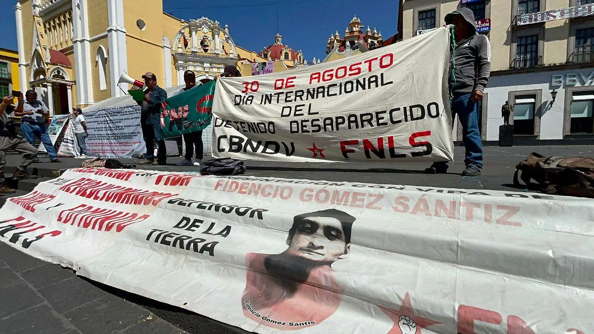 Protestan contra desaparición forzada