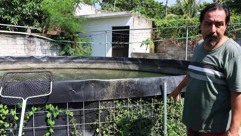 Granja acuicola ubicada en Medellin de Bravo