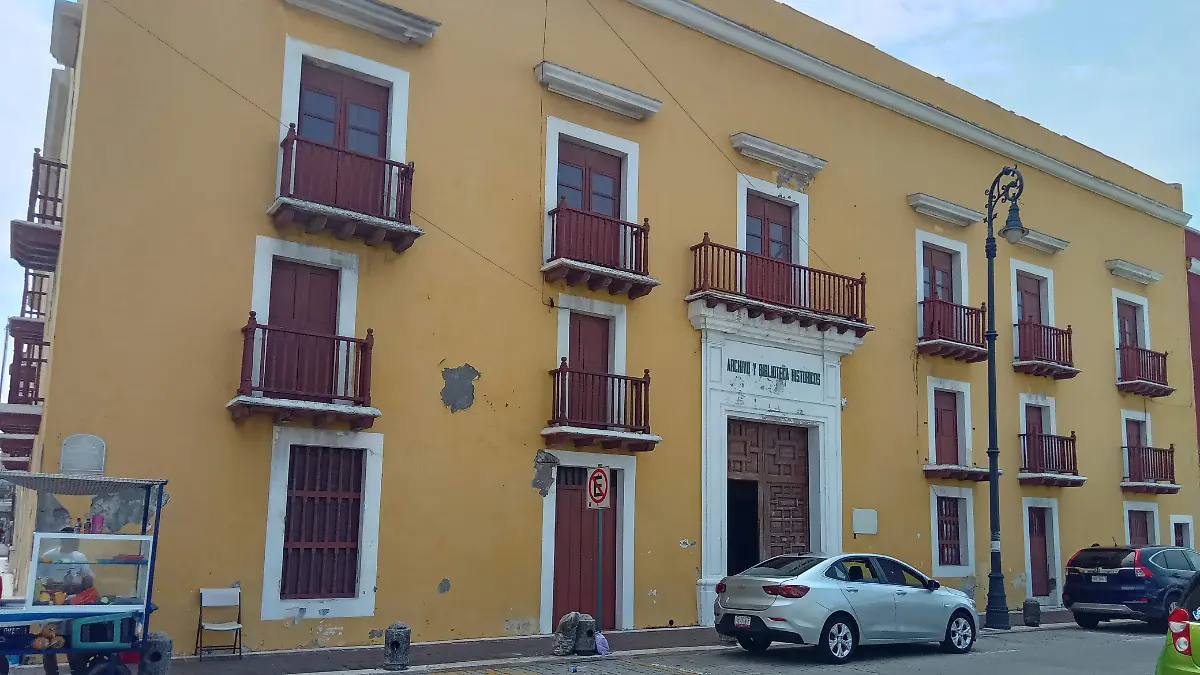 Edificio del archivo histórico de Veracruz