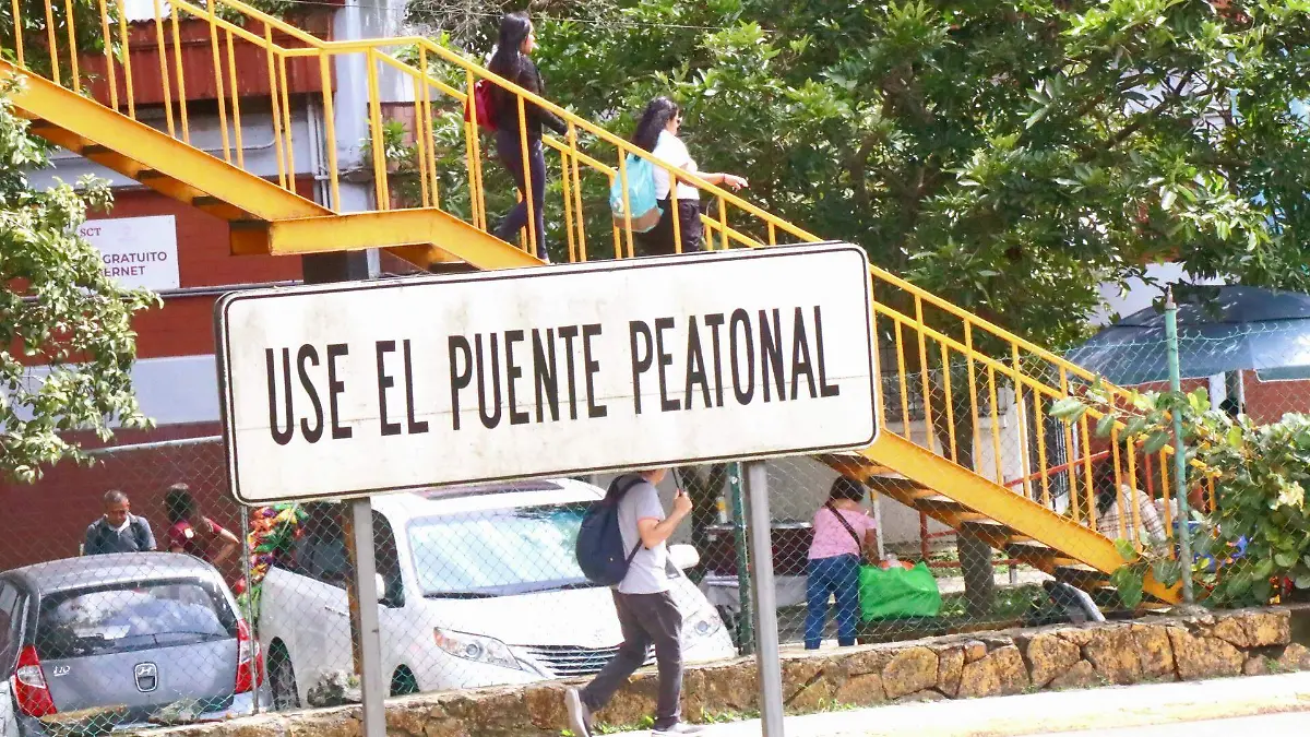 Movilidad | Puente peatonal | Tráfico
