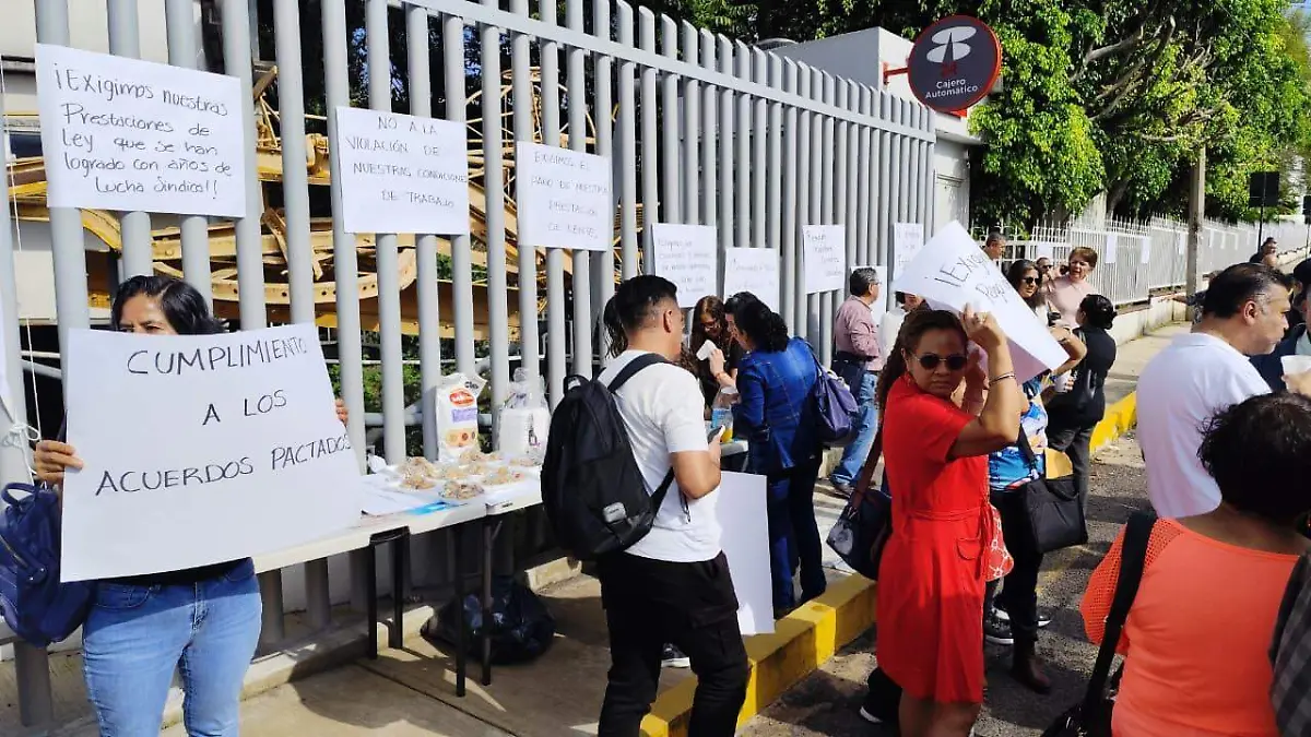 Manifestación en la SIOP