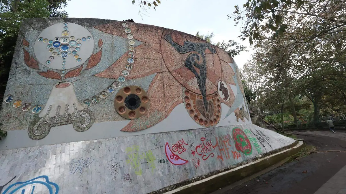 Mural de mosaico | Mural al aire libre en Xalapa