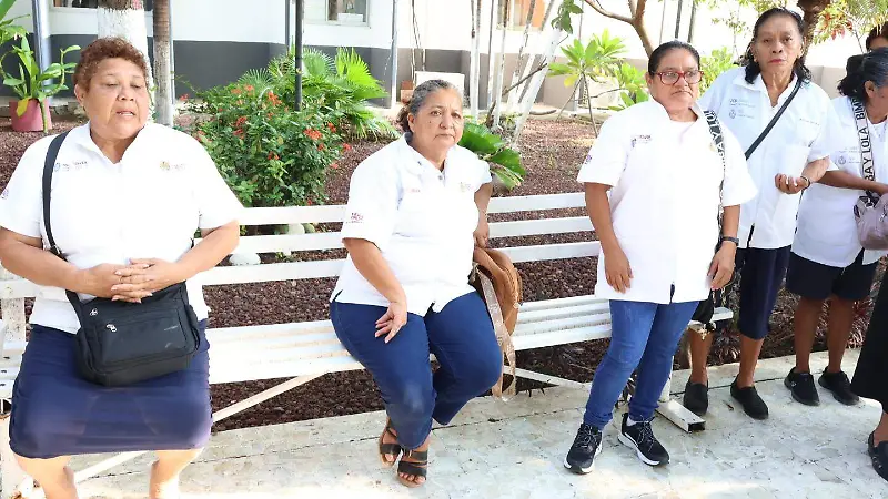 Manifestacion de trabajadores de la Juridicción Sanitaria N8