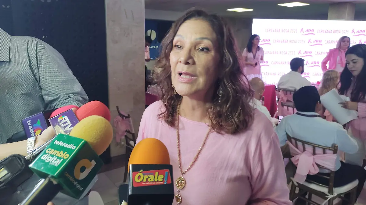 Roxana Guizar, presidenta de casa MAM 