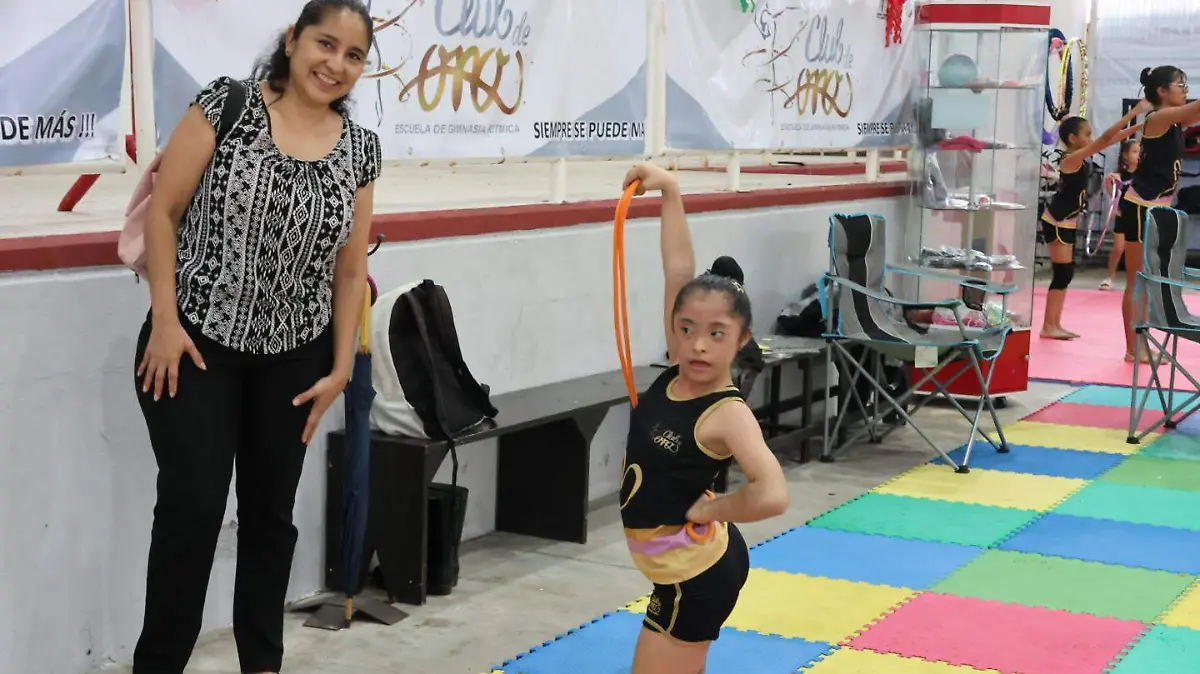 Karime Zoe López Vidaña, gimnasta down