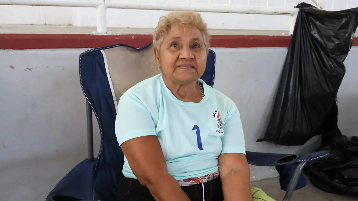 Margarita Pérez Rodríguez, 71 años juega cachibol