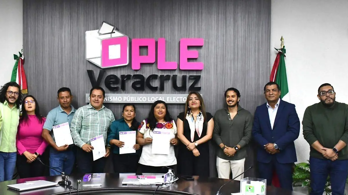 OPLE Veracruz Constancia de mayoría