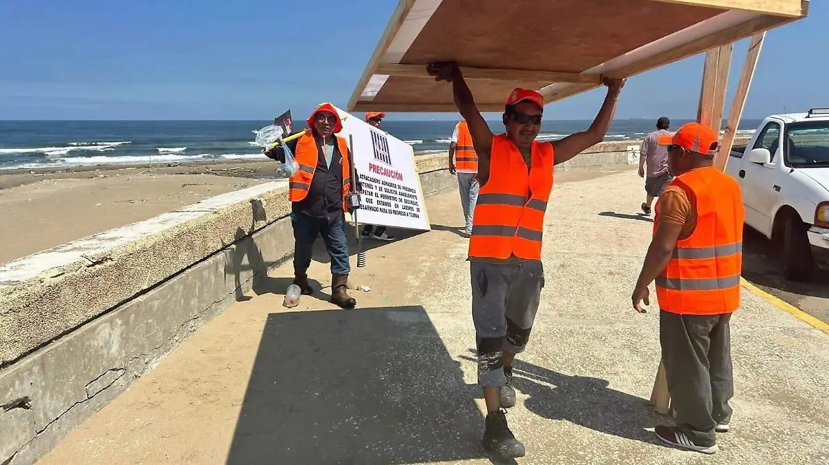 “El Atracadero” volverá a Tuxpan; naufragó siete días