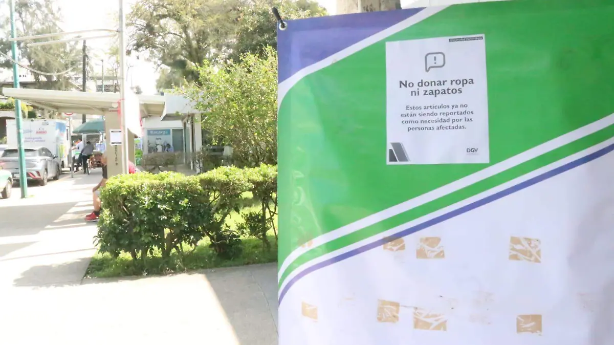 Inicia segunda etapa de acopio para damnificados del norte de Veracruz; UV convoca a sumarse 