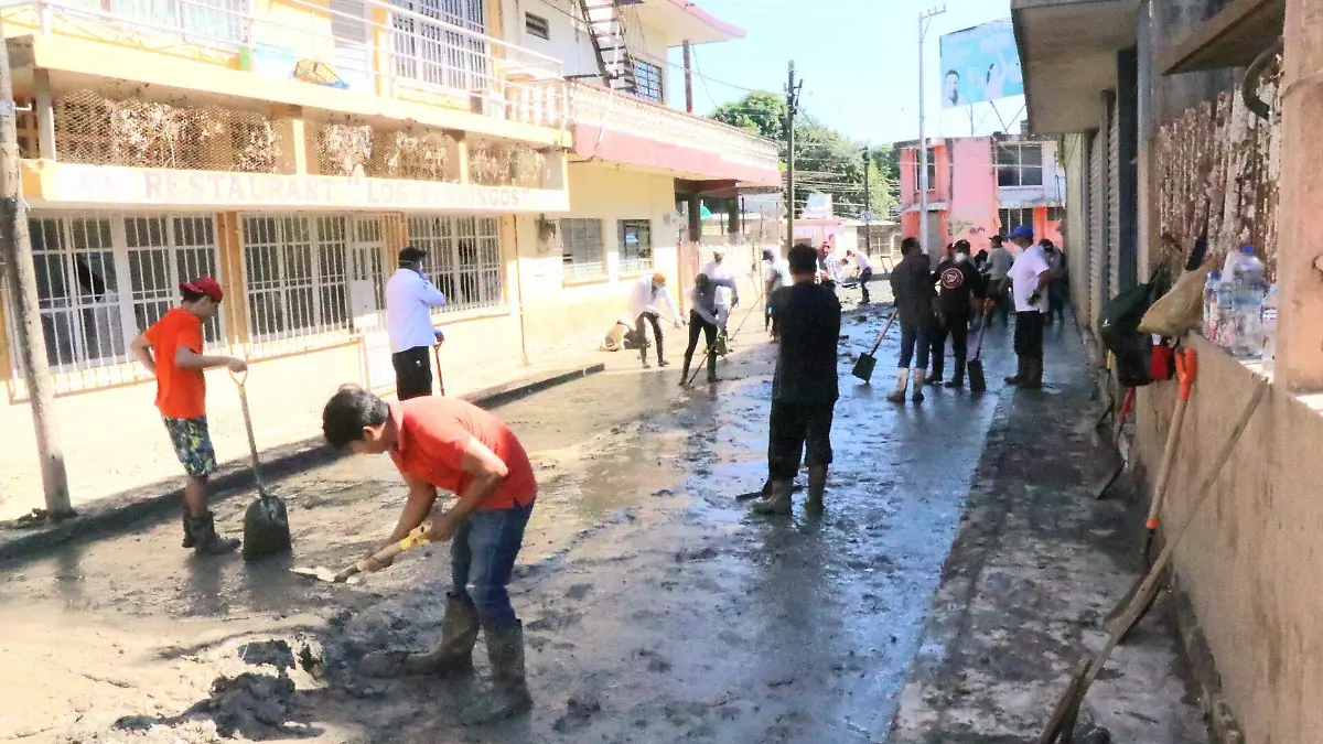 Destrucción en Álamo, Veracruz