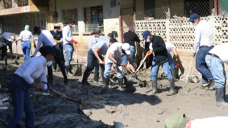 Destrucción en Álamo, Veracruz
