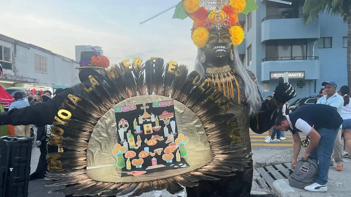 Carnaval de Catrinas 2025 en Veracruz