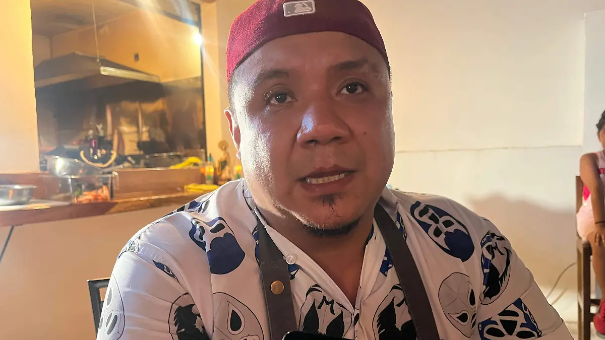 Andrés García Bernal, chef "Chilango loco"