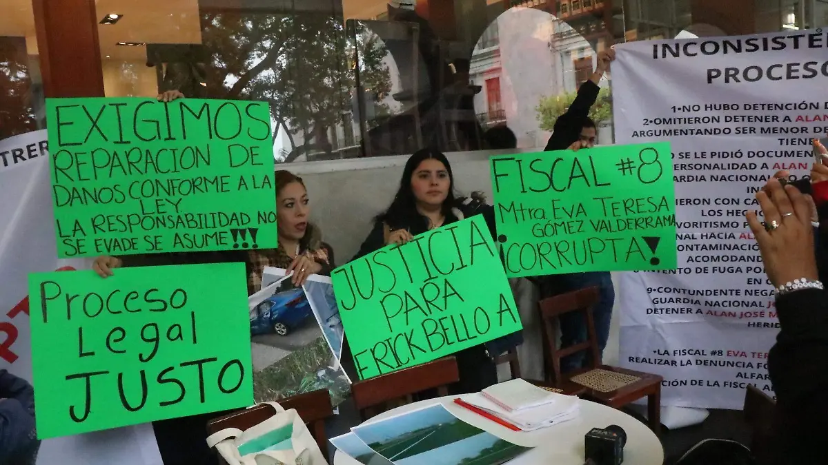 david- Conferecia de familiares de persona atropellada