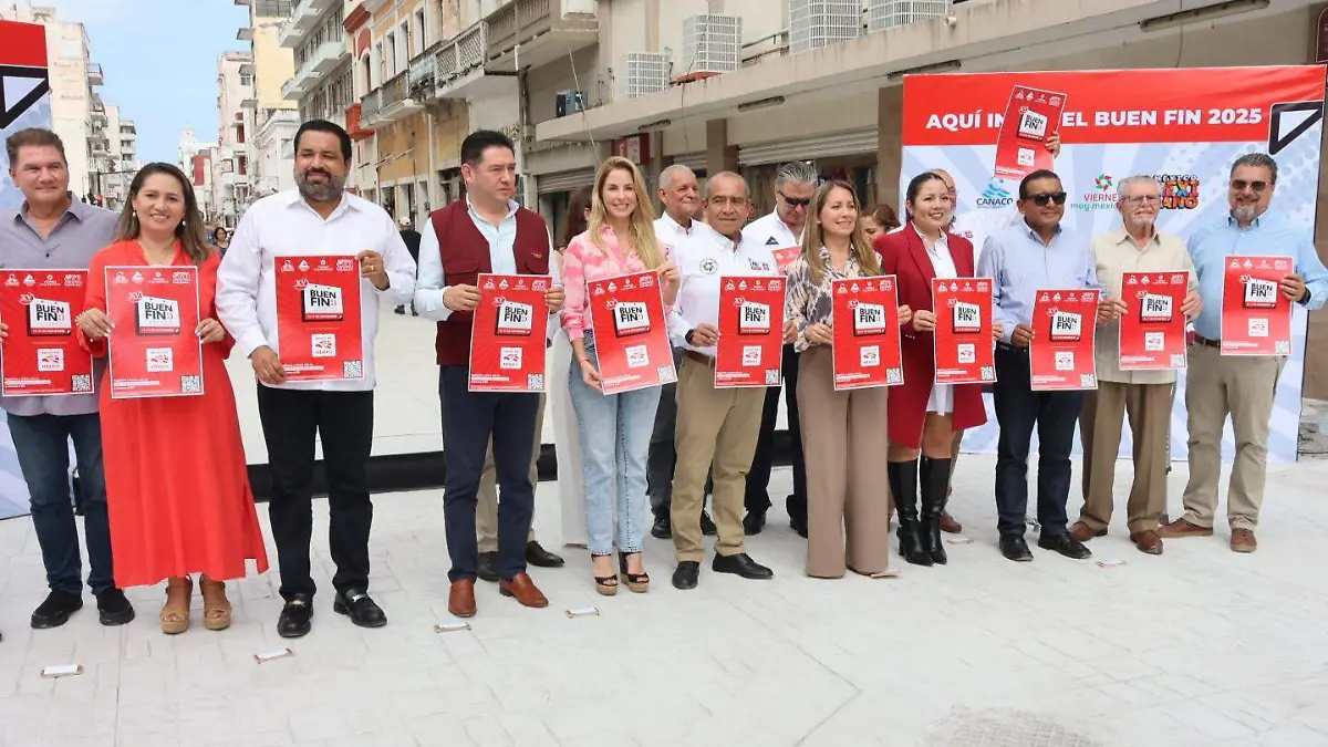 Inicio del buen fin en el puerto de Veracruz
