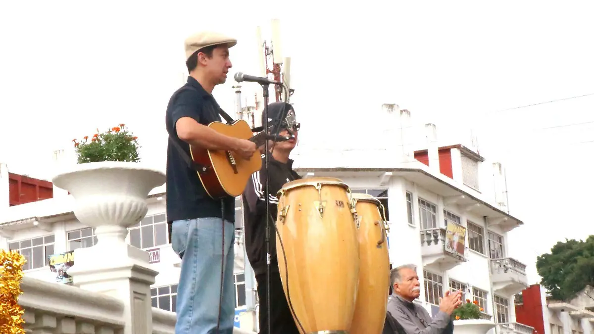 Músicos en Xalapa