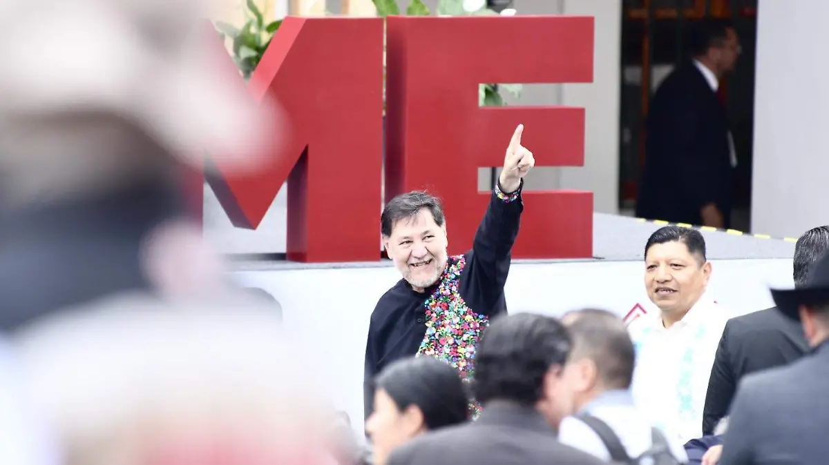 El senador Gerardo Fernández Noroña