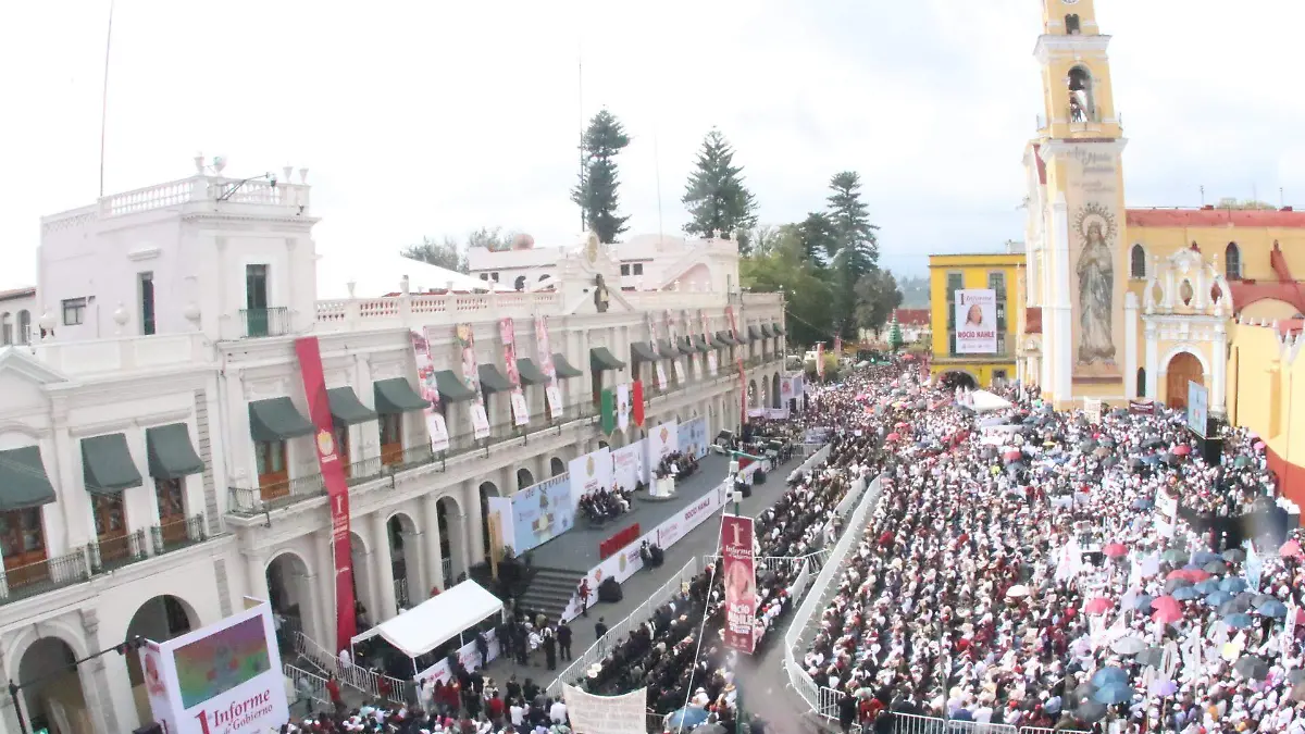 Informe gobernadora Rocío Nahle García 