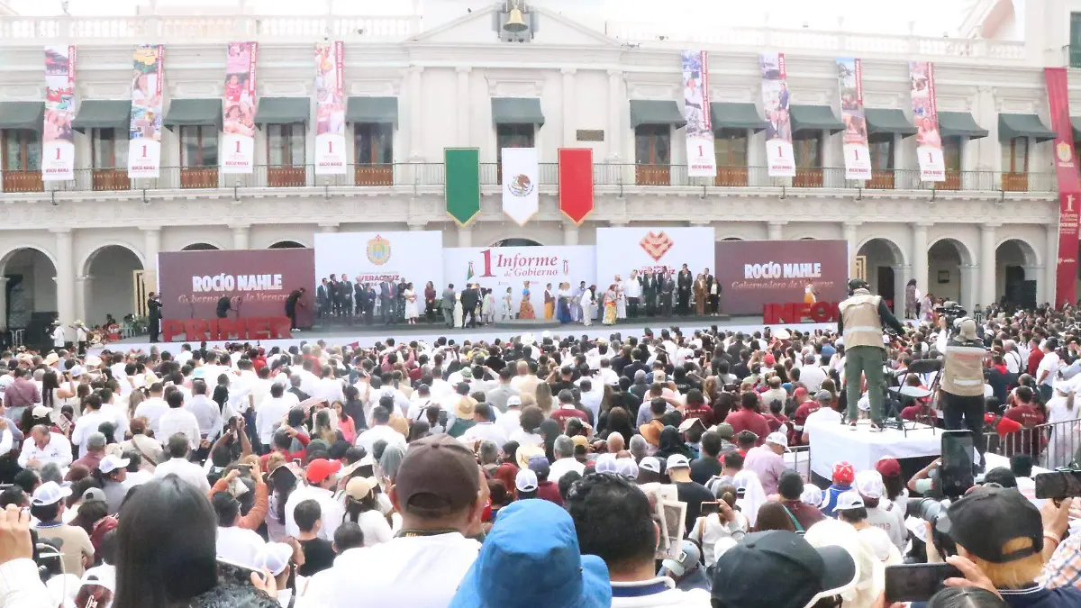 Informe gobernadora Rocío Nahle García 