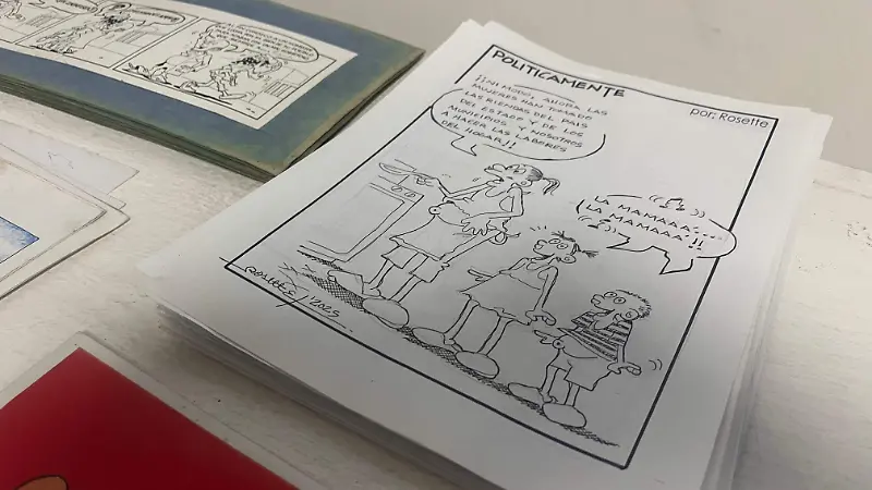 Angel Rafael Rosete Ramos, monero, caricaturista de la vida diaria y politica