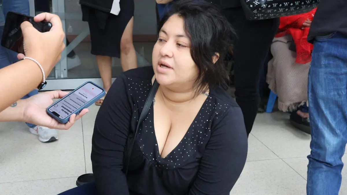 Familiares de pacientes del hospital infantil de Veracruz