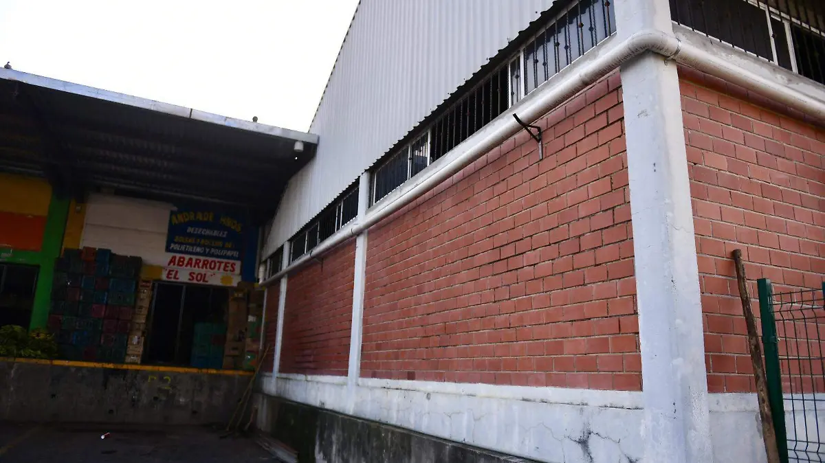 Captan agua de lluvia en Central de Abastos