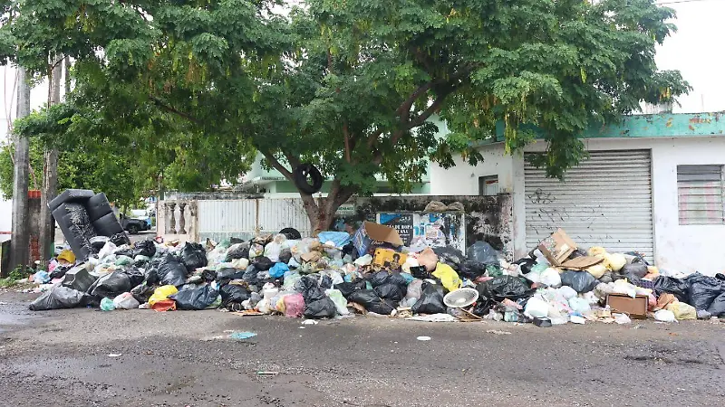 Basura en la ciudad