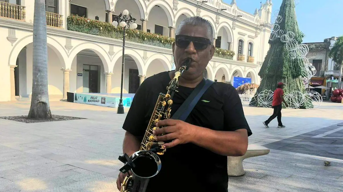 Saxofónista Jehú Torres de la Luz