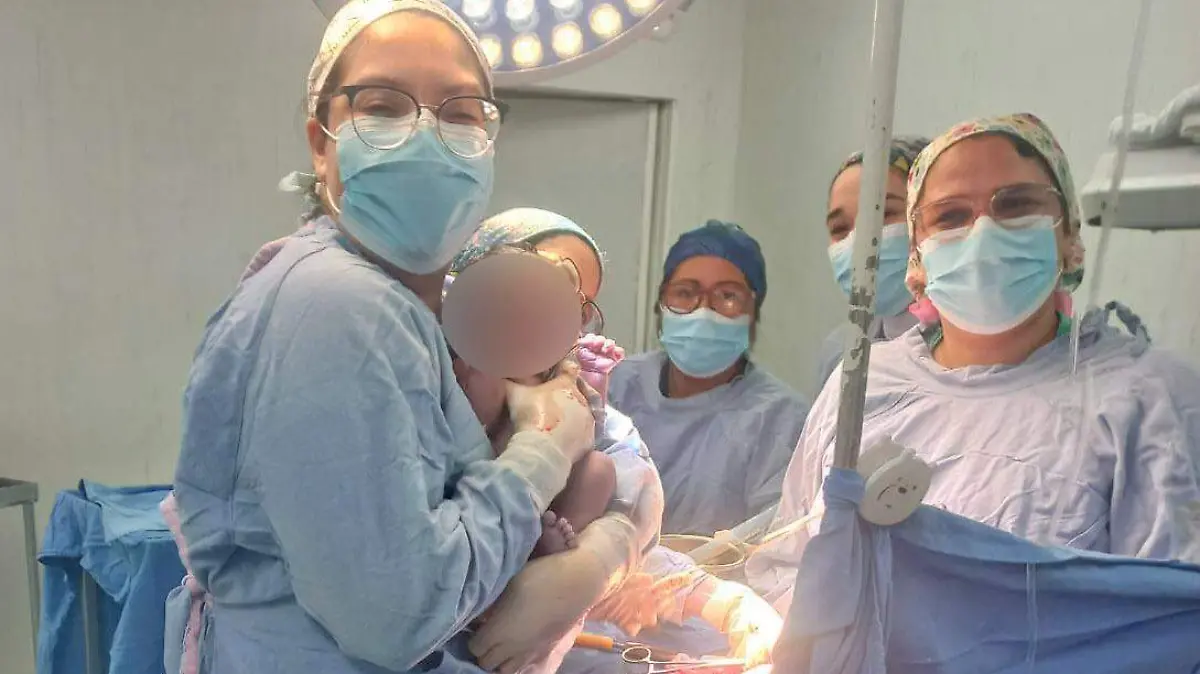 Primer recién nacido en Veracruz