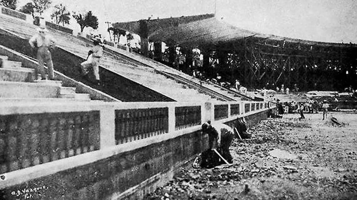 Construcción del Estadio Xalapeño