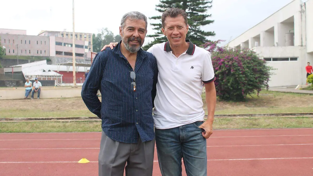 Vicente Lunagómez y Fredy Viveros