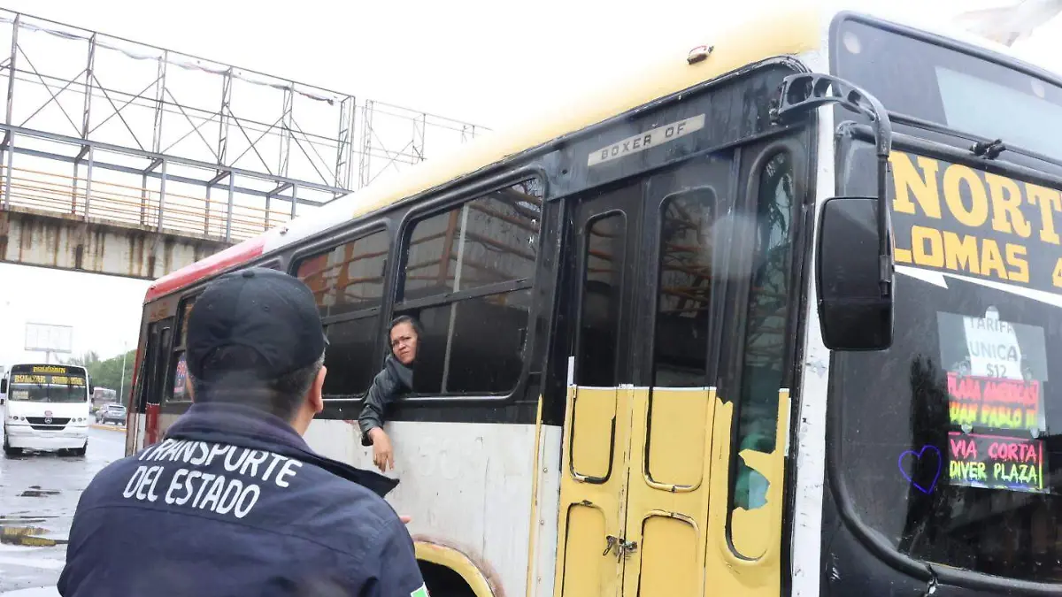 Operativo de transporte público