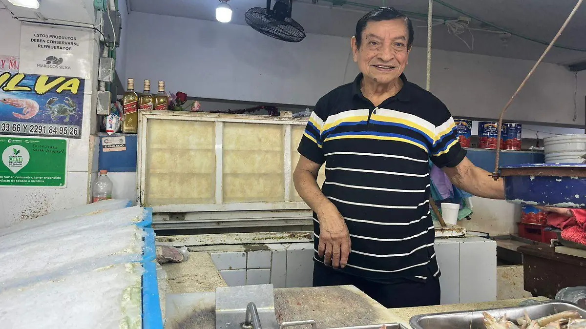 Venta de pescado por cuaresma