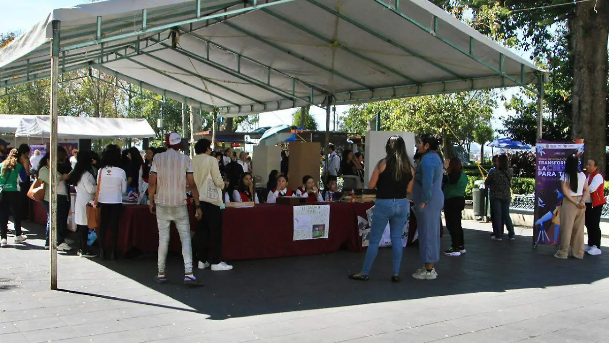 Feria Transformando la Ciencia en Xalapa