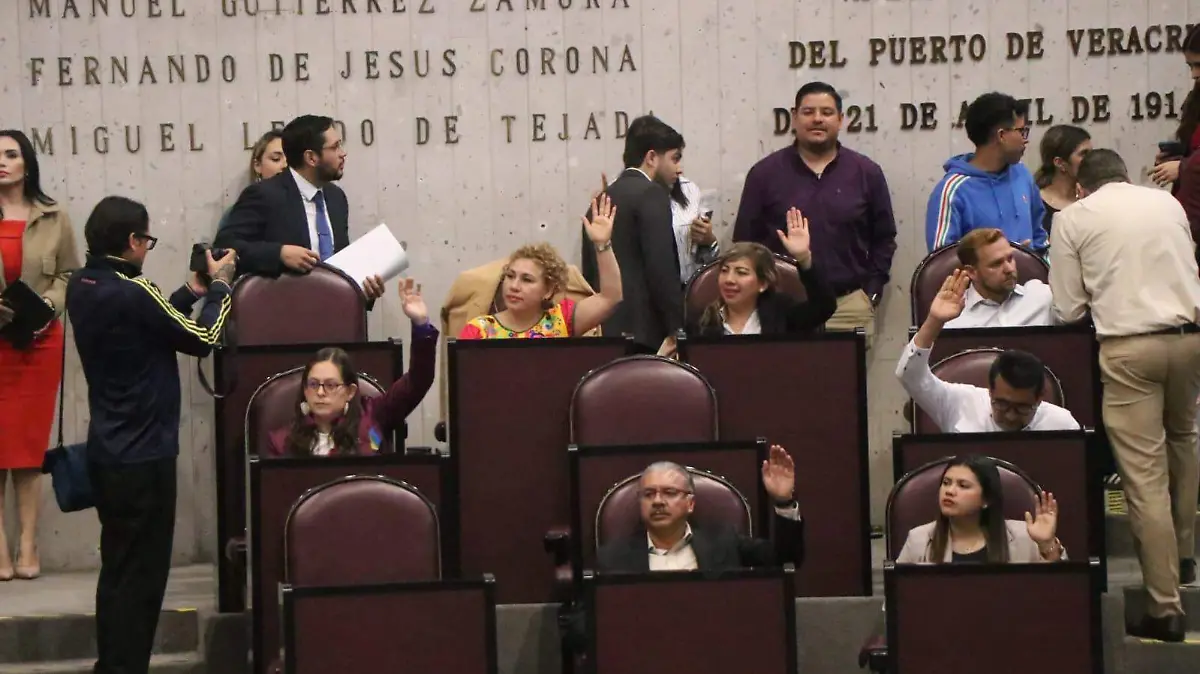 Sesión del Congreso de Veracruz