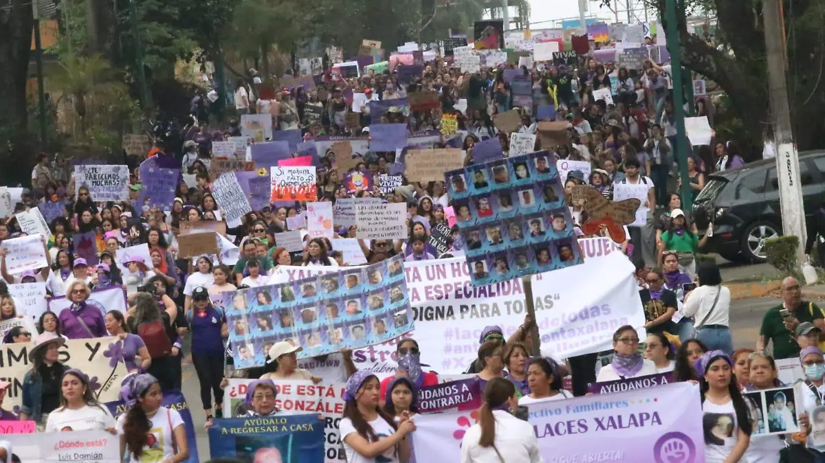 Marcha 8M Xalapa