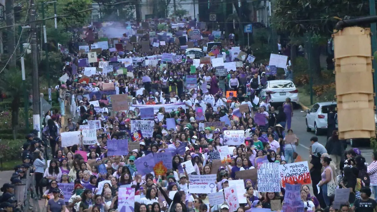 Marcha 8M Xalapa