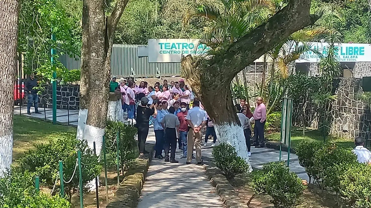Manifestación de guarderia Papalote